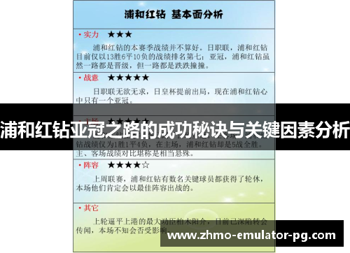 浦和红钻亚冠之路的成功秘诀与关键因素分析 浦和红钻亚冠之路的成功秘诀与关键因素分析